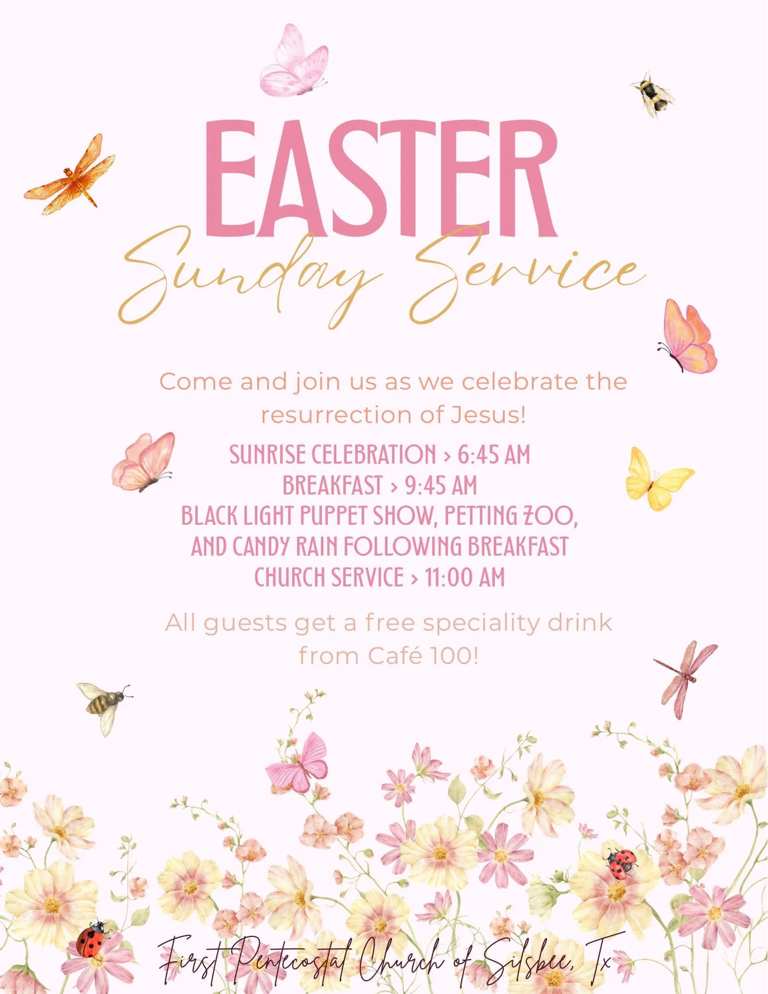 Please join us for this special Sunday. Lots of activities for the kids, adults, great worship, and fellowship.