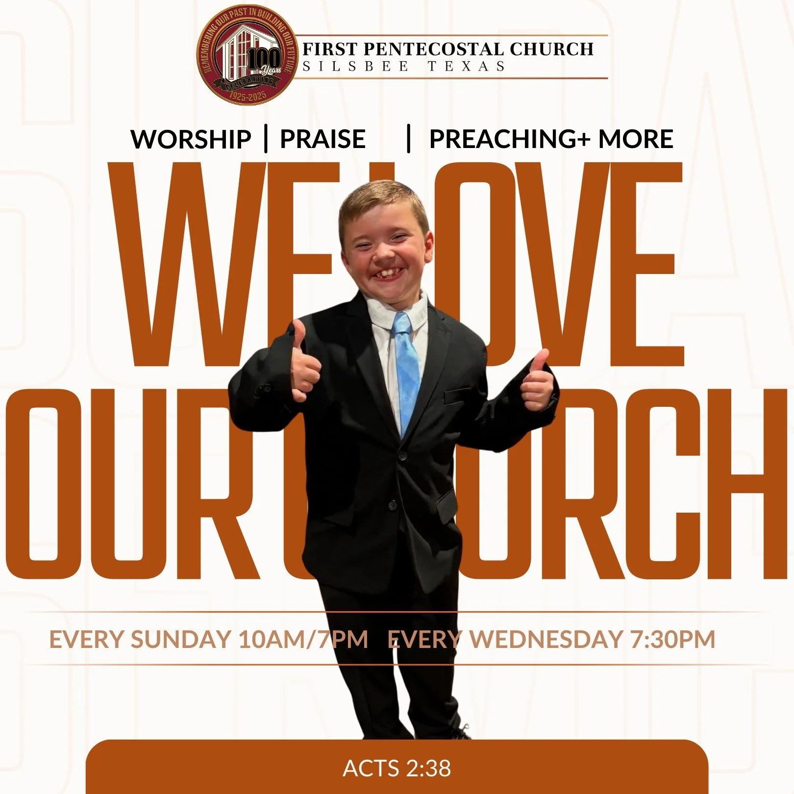 Sunday worship services are a Saturday decision. Make the decision to be in church. We love our church and we know you will too! Every Sunday 10AM and 7PM. #FPCSilsbee