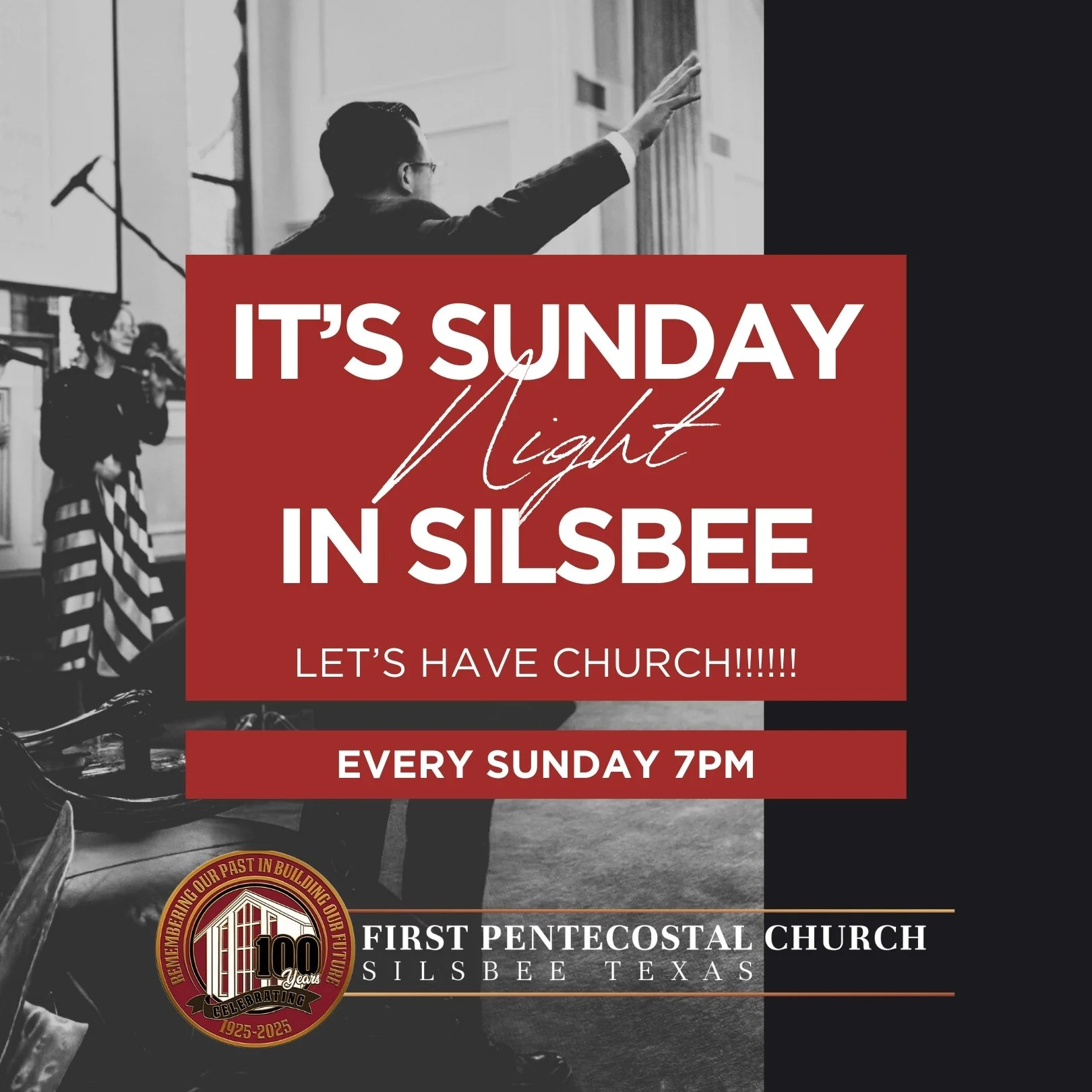 Dynamic worship. Dynamic preaching. We serve a very real God! Every Sunday night at 7PM. #FPCSilsbee