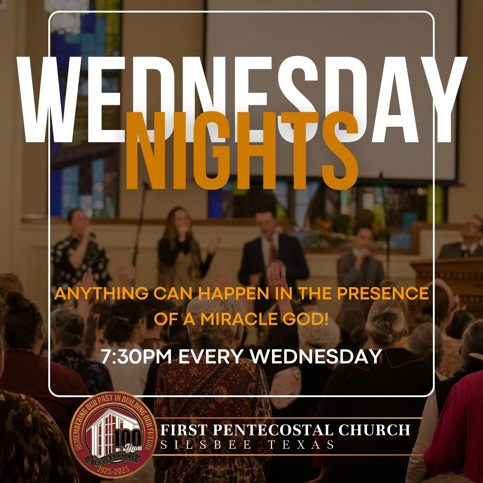 Midweek service matters! Come be with us very Wednesday night at 7:30PM. #FPCSilsbee