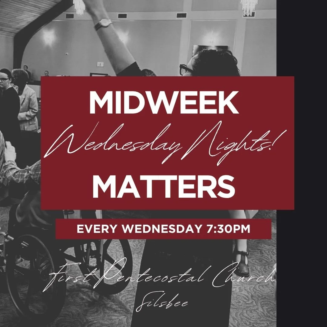 Has your week been heavy? Come lay it down at church tonight. 7:30PM
