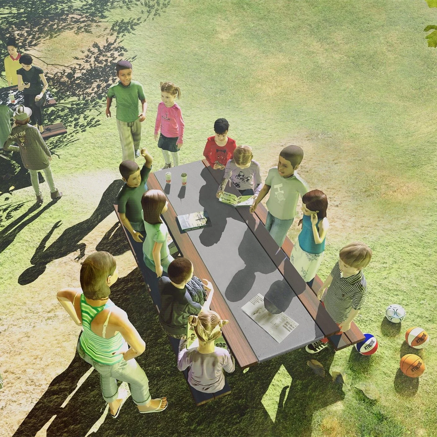 Table de pique-nique La Tablée