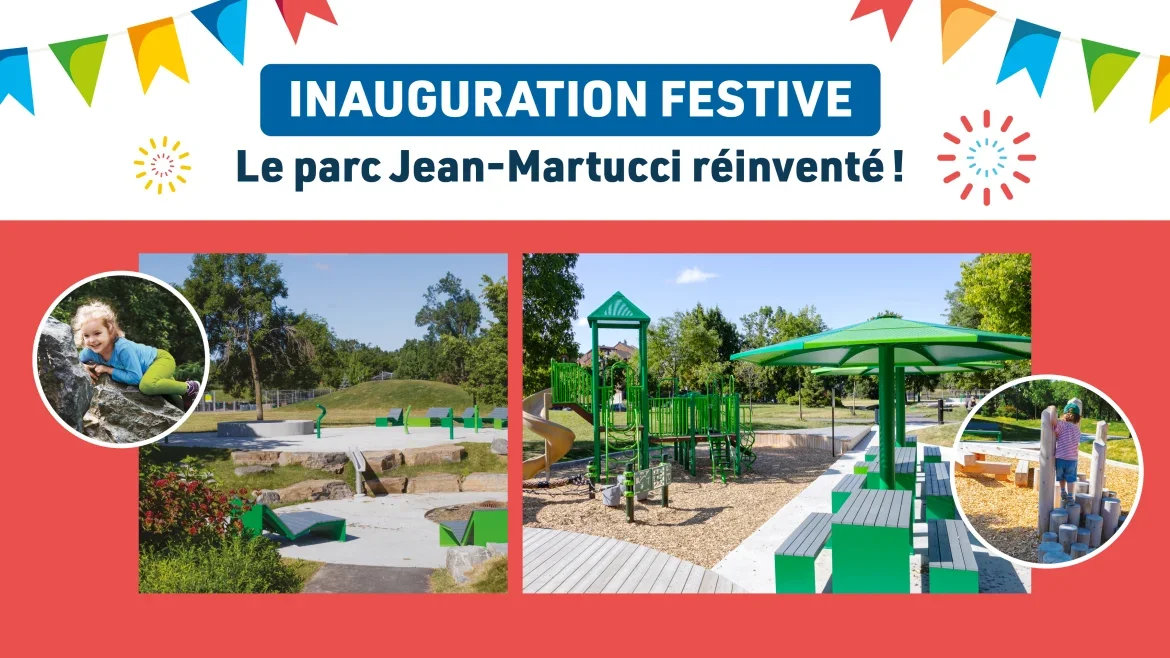Inauguration du parc Jean-Martucci