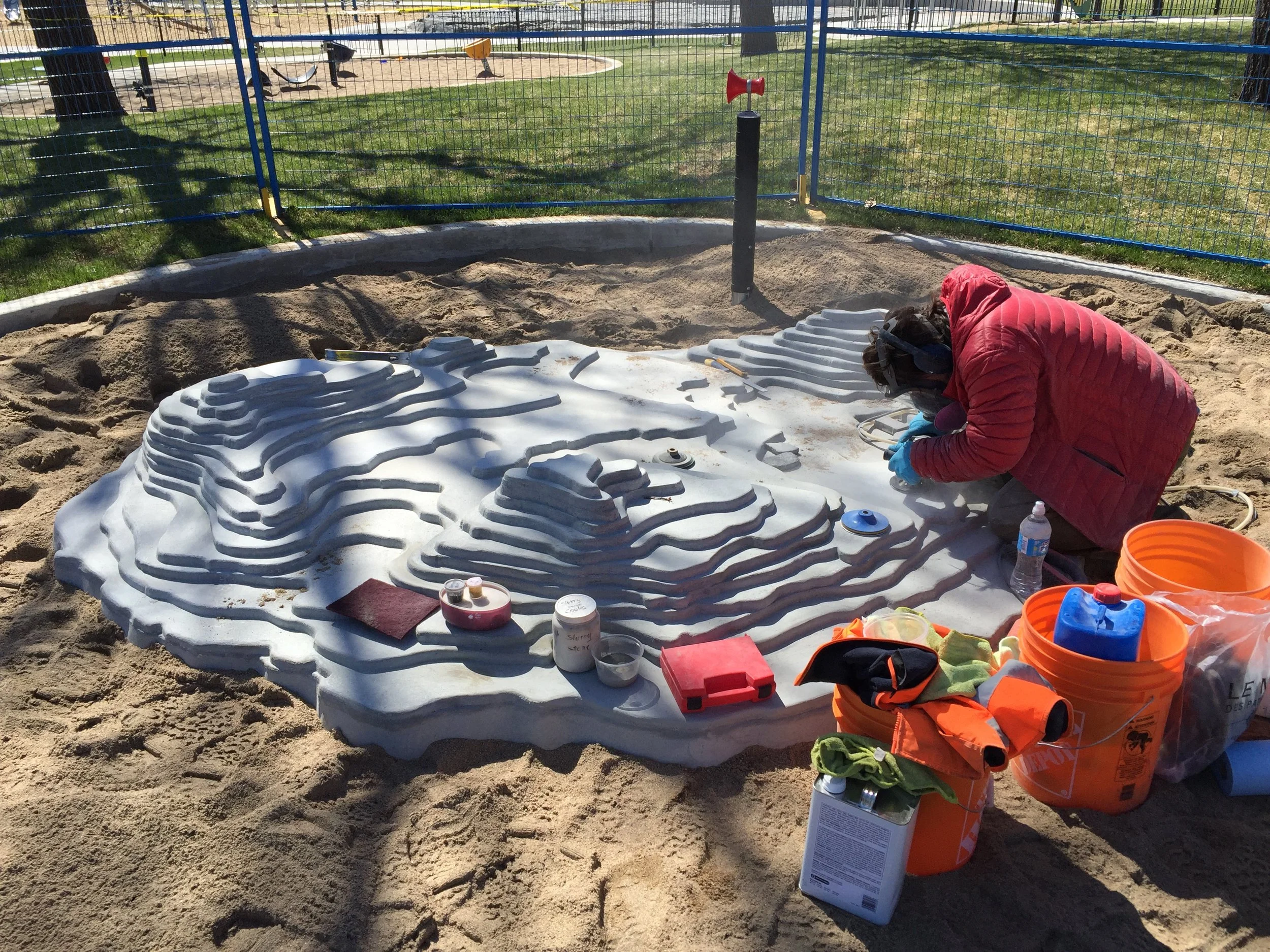 Installation du bac à sable