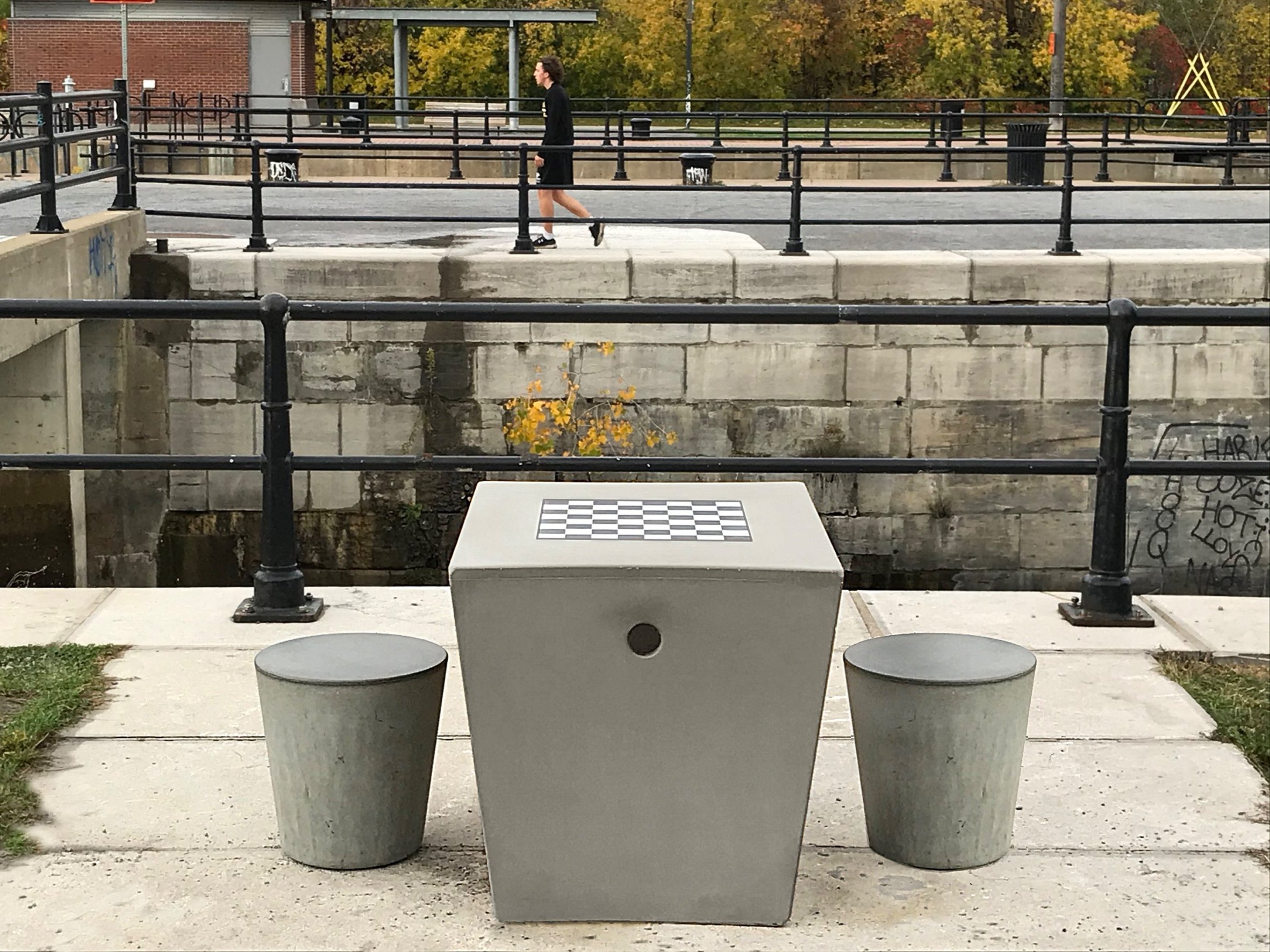 jeu d'échecs Parc Canada canal Lachine
