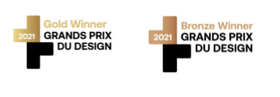 lauréat Or grands prix du design m3béton