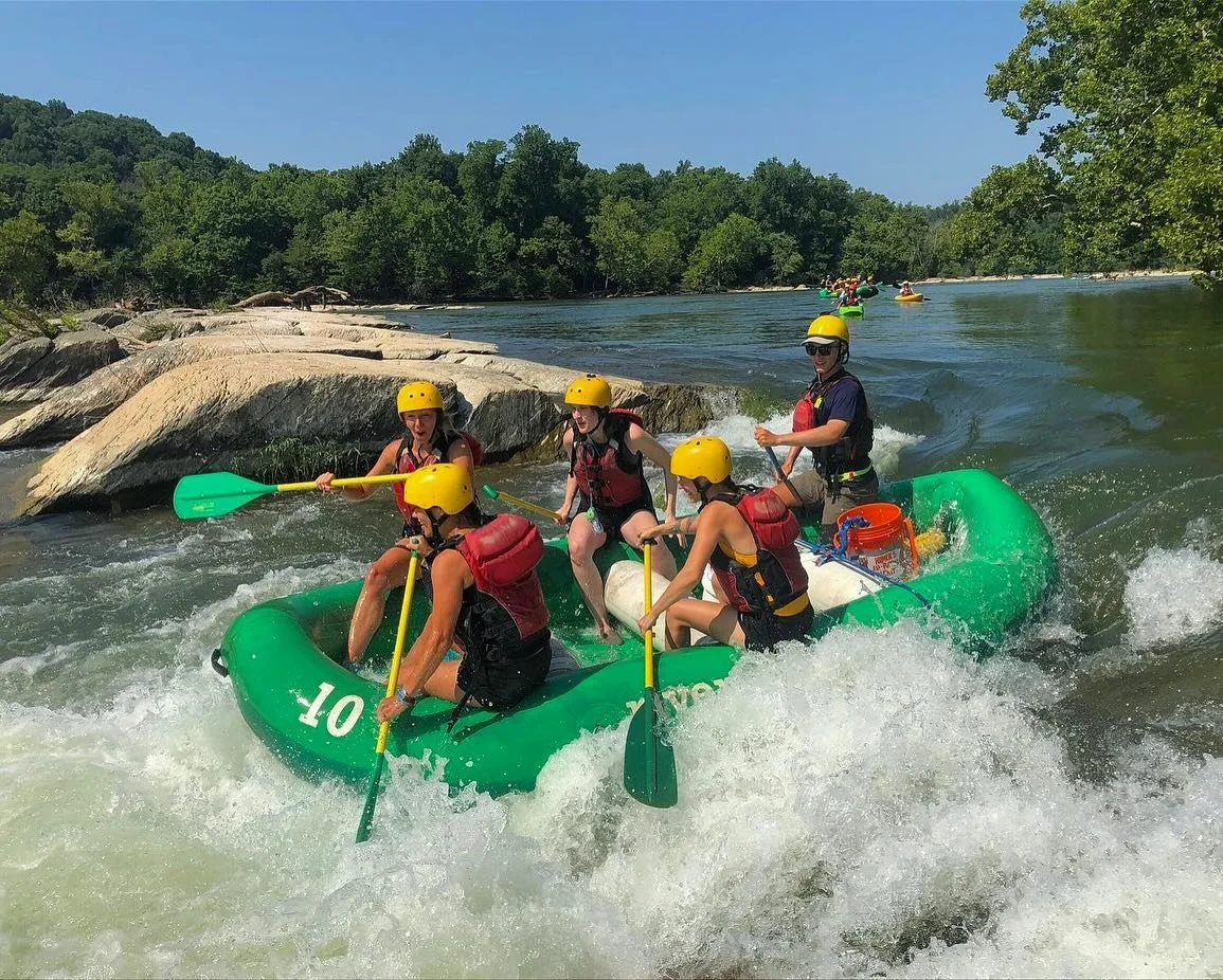 rafting on shenandoah river