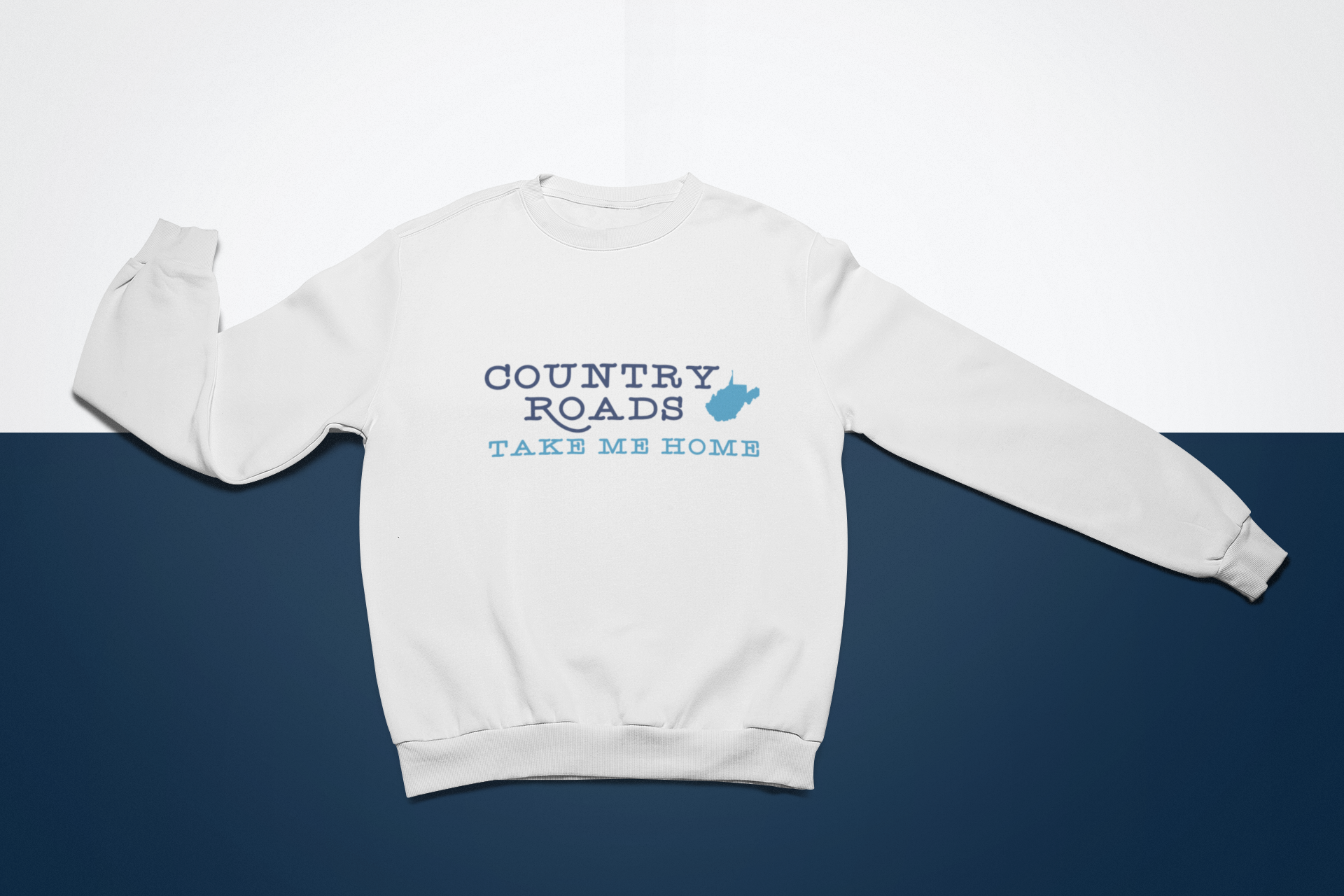 Country Roads Crewneck Sweatshirt