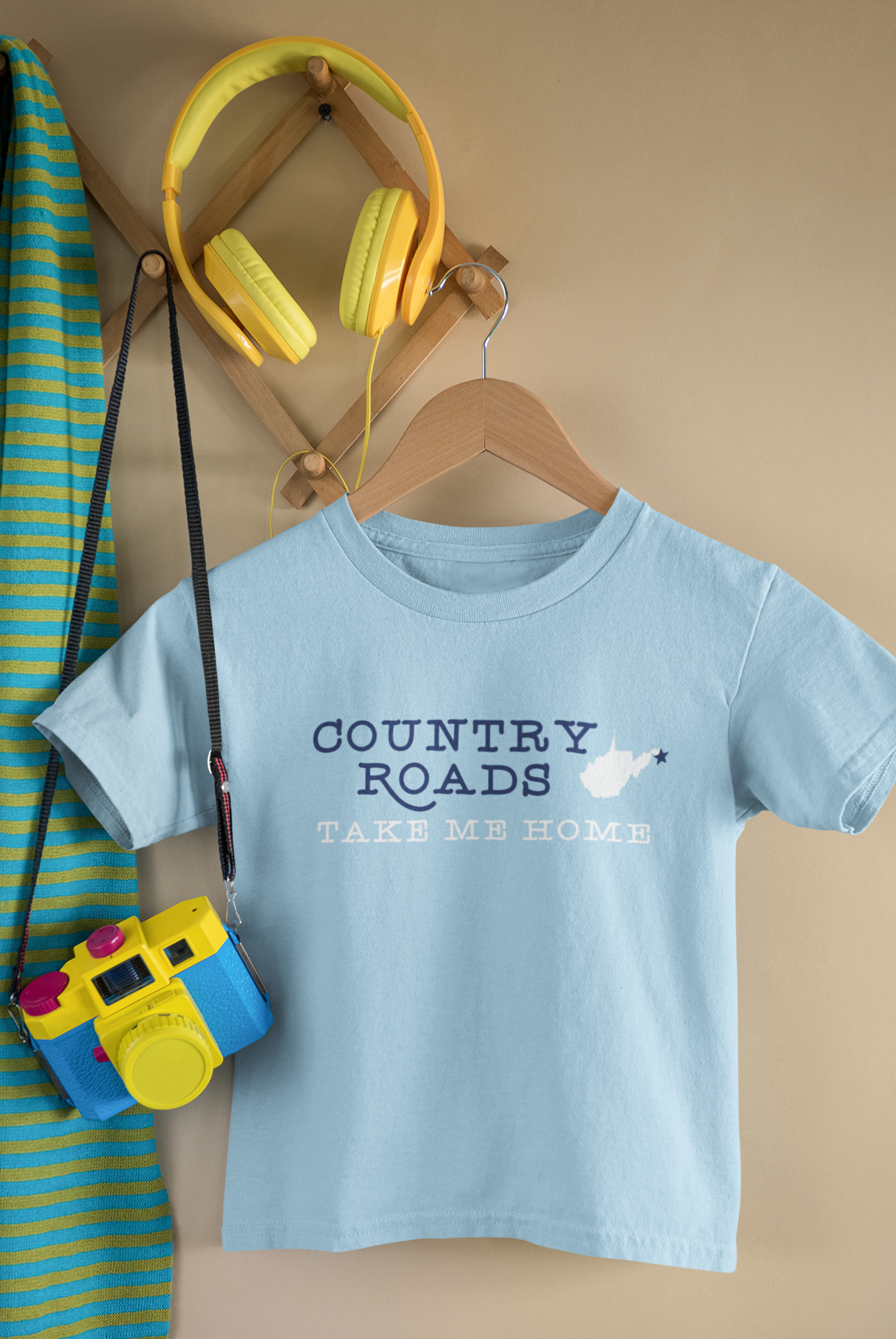 Kids Country Roads Short-Sleeve Shirt