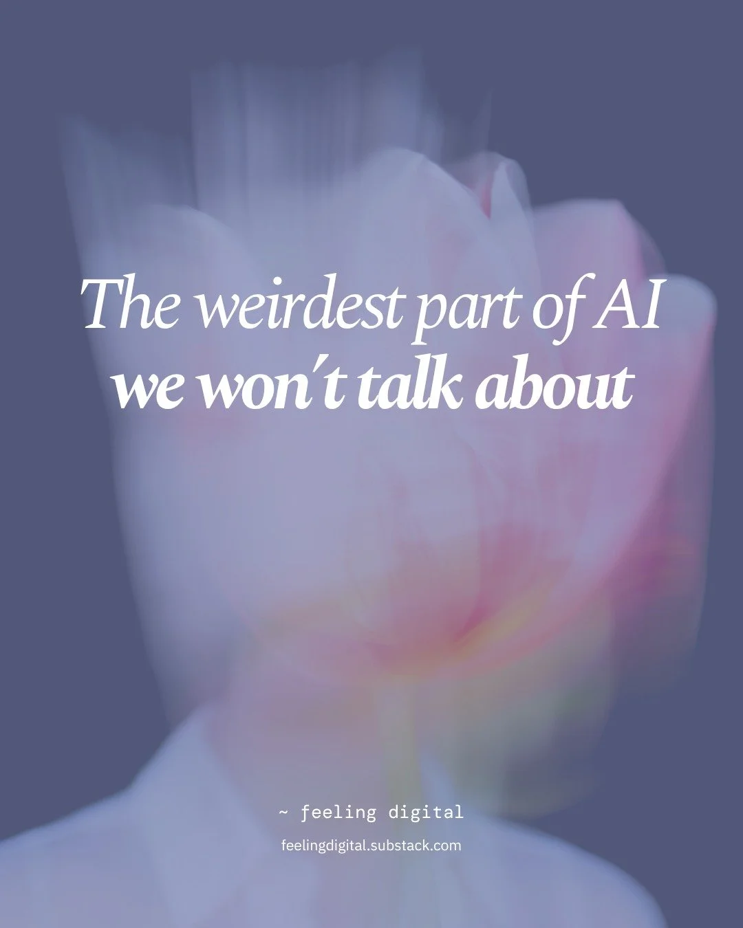 everyone&rsquo;s debating whether AI is good or bad

meanwhile the actual experience is like:

apologizing to it
using it
feeling relieved
feeling guilty
feeling impressed
feeling weird about feeling impressed

and then just&hellip; moving on with yo