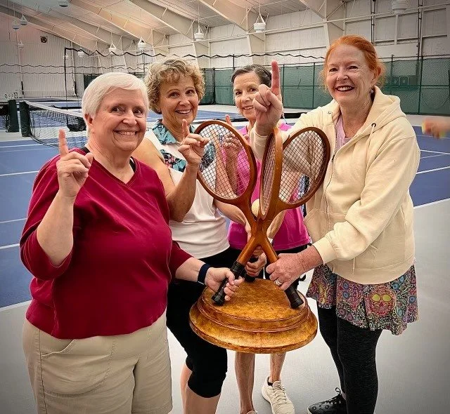 MRC's 2026 Triples Tournament is this Friday at 6:30! Who will be the MRC triples champion? Sign up in CourtReserve, then email Caitlin (caitlin.cass@midcoastrec.org) with your team.