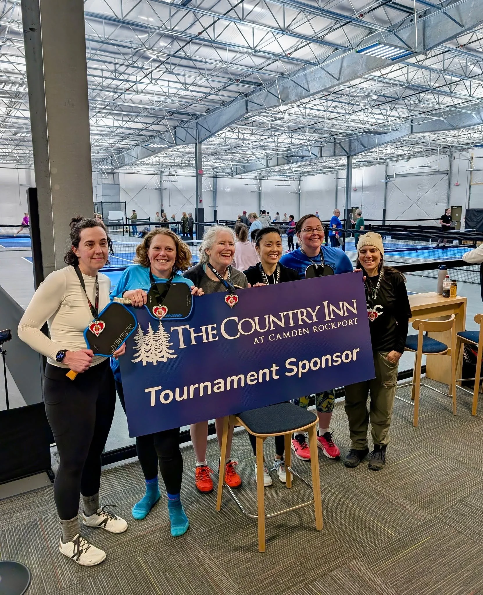 Our second annual Play Your Heart Out pickleball tournament was a huge success! Congrats to our tournament winners, and thank you to everyone who played! Special thanks to The Country Inn and Golfer's Crossing for sponsoring the tournament.