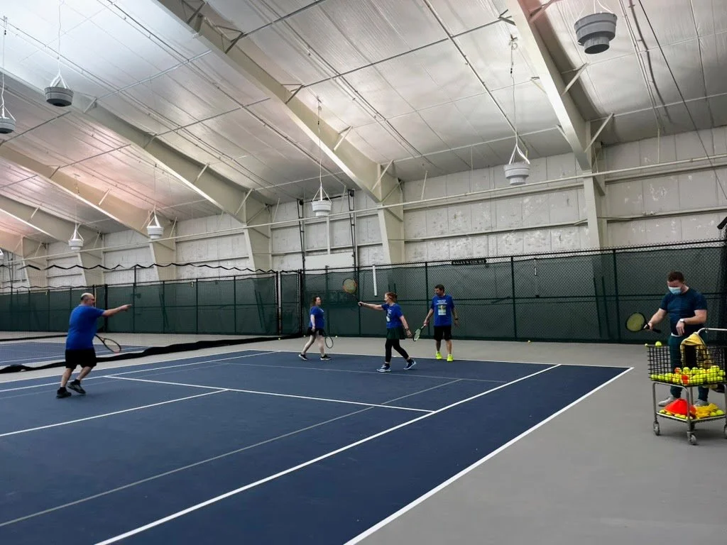 Tennis is fun for everyone! Our next Adult Learn to Play Tennis session begins this Monday (2/23). Bring a friend and we'll see you on the courts!