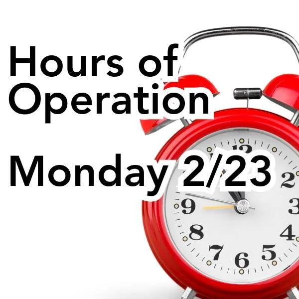 We will be closing early tomorrow, Monday the 23rd, due to incoming weather. Our hours of operation will be 7am-11am.

Any reservations or program registrations already booked for after 11am will be refunded as account credit. Learn to Play Hockey wi