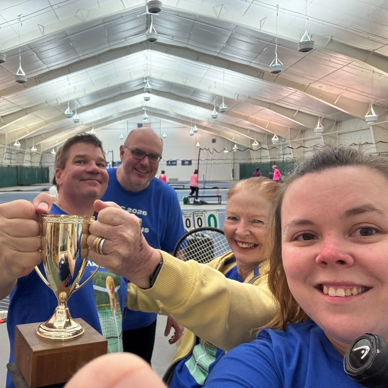 Our next triples event in Friday, March 20th, at 6:30pm! Sign up with a team or individually. We will have prizes for best team outfit/costume, best team spirit, and the champion team! Light snacks and beverages will be provided.

Sign up online in C