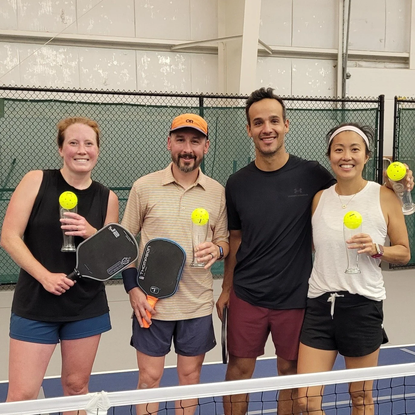 Feeling Lucky? 🍀  To celebrate St. Patrick's Day, join us to play pickleball and share food and drink with friends! Bring a dish to pass, could be an Irish favorite or just your favorite. Festive Pickleball, with a 4-on-4-off rotation, giving you ti