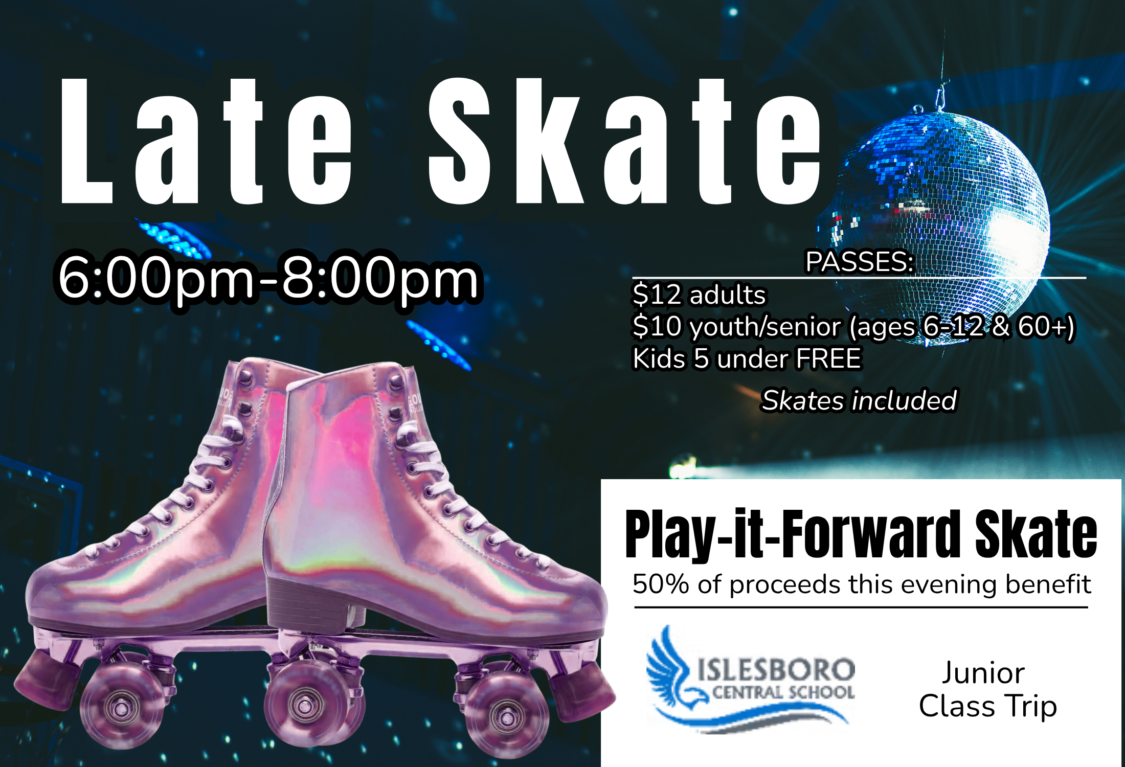 Play-it-Forward Late Skate: Islesboro Central School