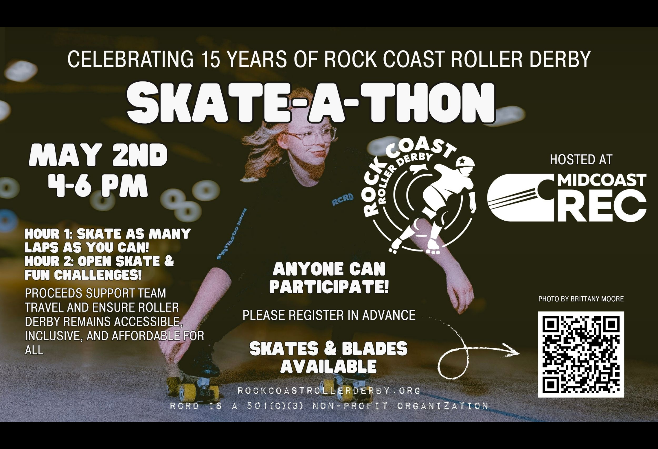 Rock Coast Roller Derby Skate-a-thon