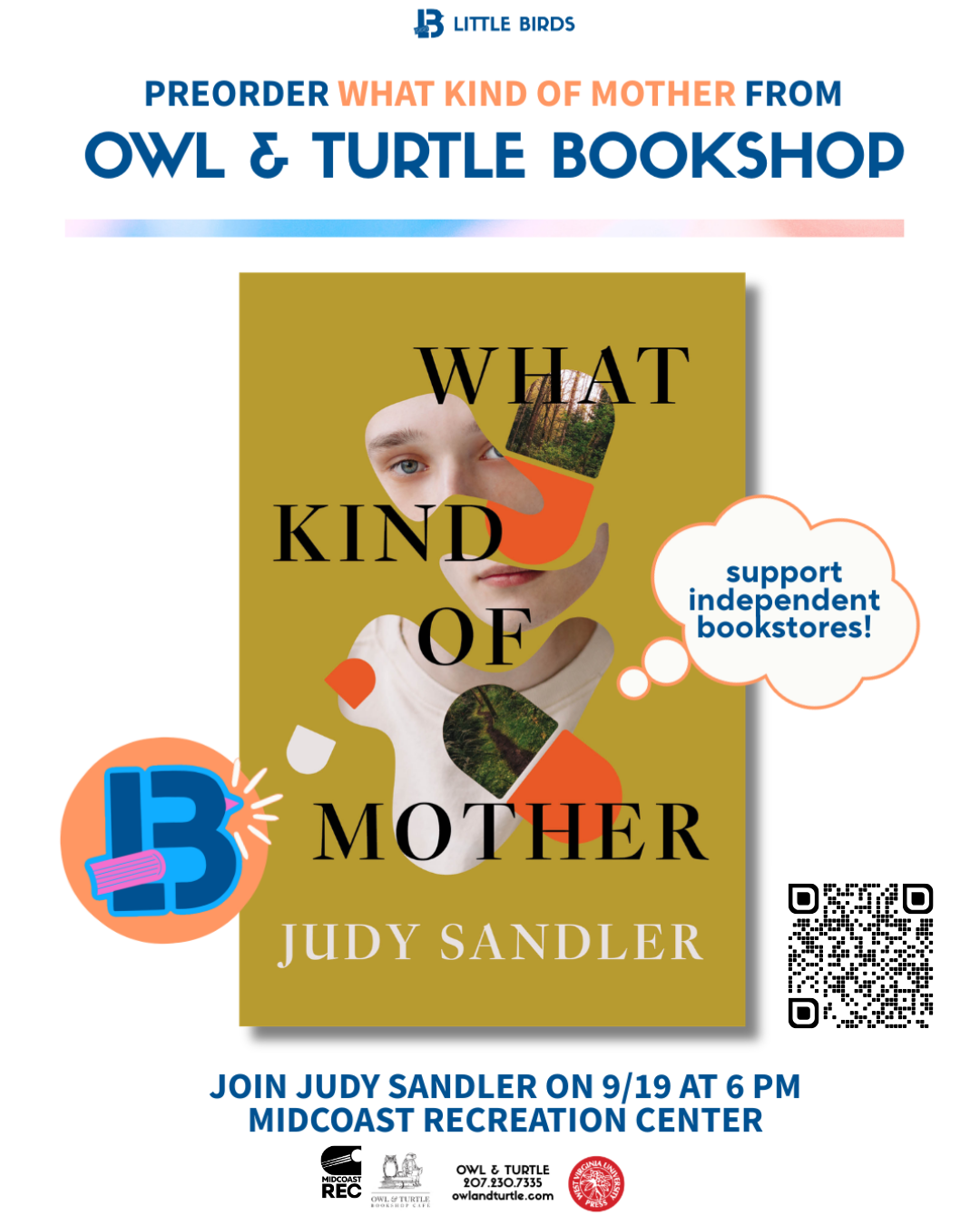 Community Book Talk with Judy Sandler