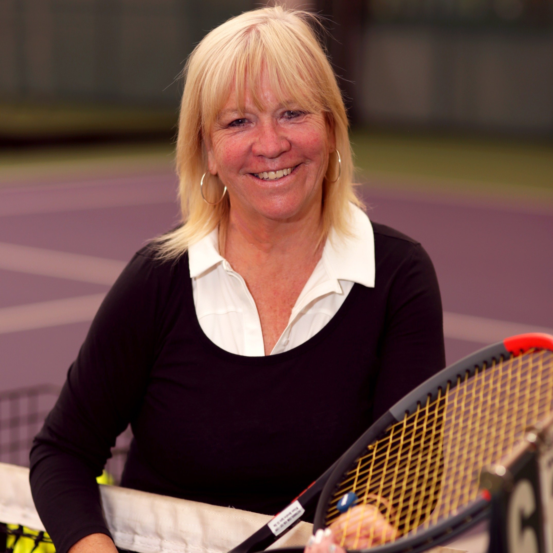 photo of tennis pro Deb Merchant