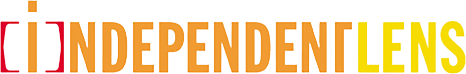 The logo of the Independence Lightbox, featuring the words 'INDEPENDENT LENS' in orange and yellow letters.