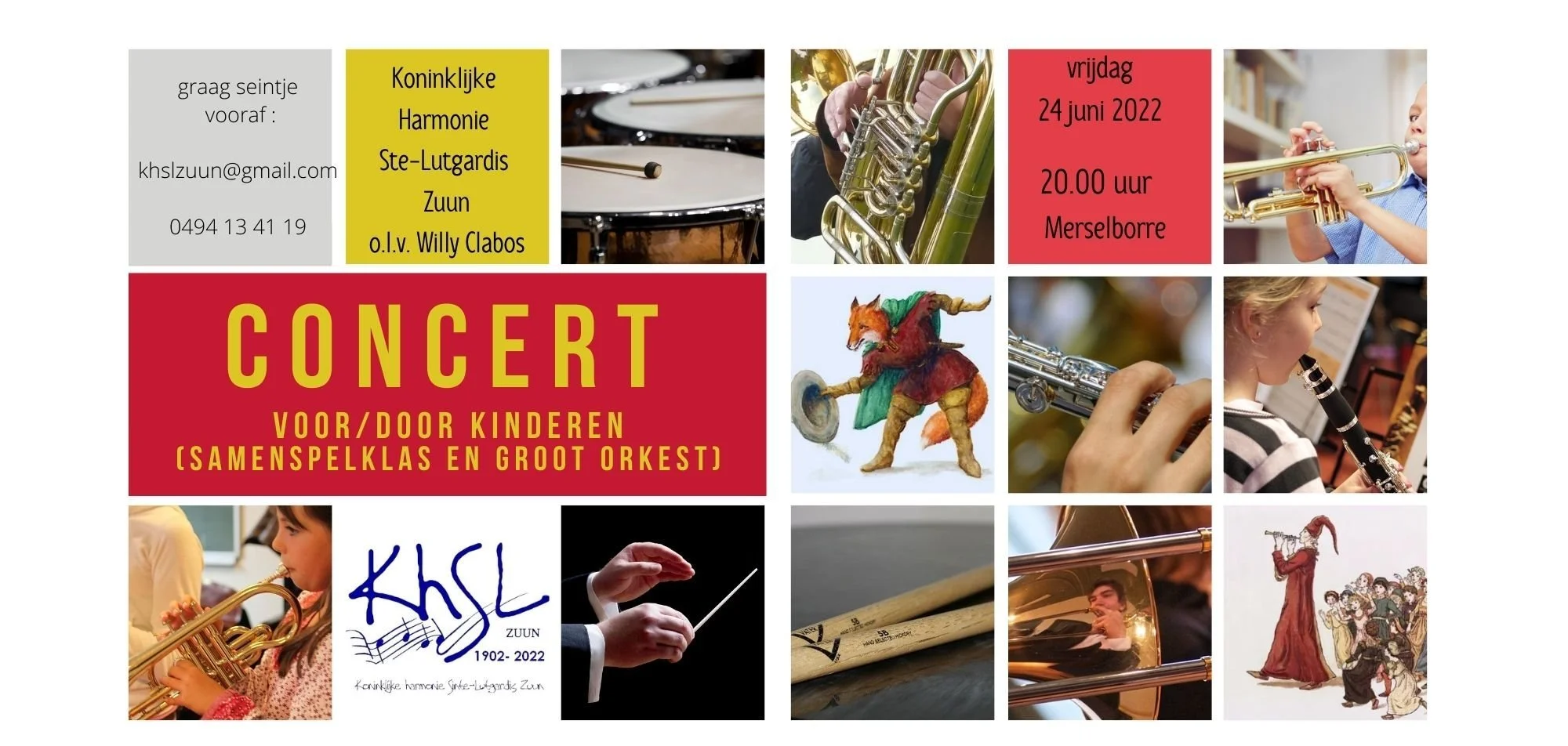 Bedanking / einde muzikaal jaar - 2022