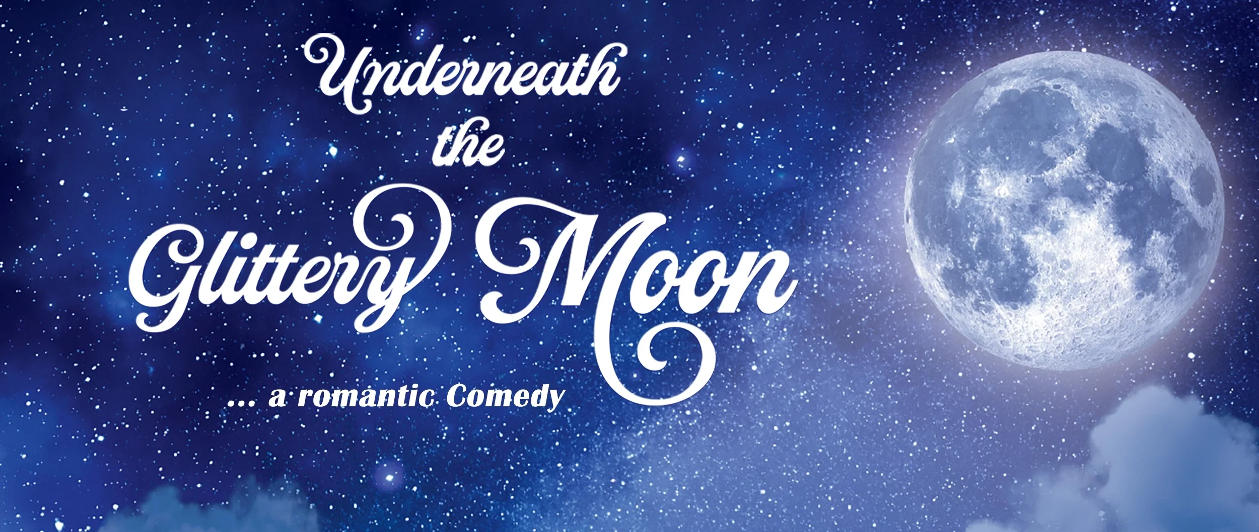 Still from Underneath a Glittery Moon, a romantic comedy film set in Scottsdale, Arizona, capturing a warm, cinematic moment that reflects love, connection, and heartfelt storytelling.