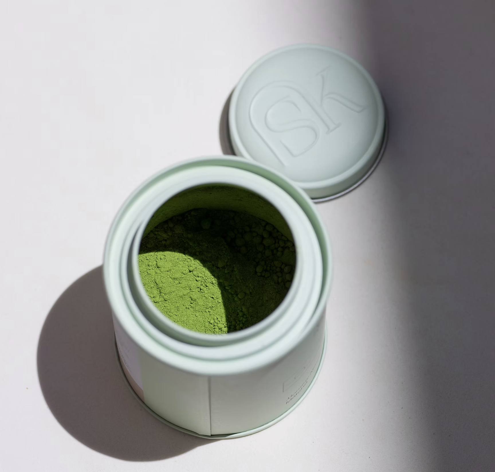 product photography by wildgust photo for Shayna's kitchen matcha product showcase