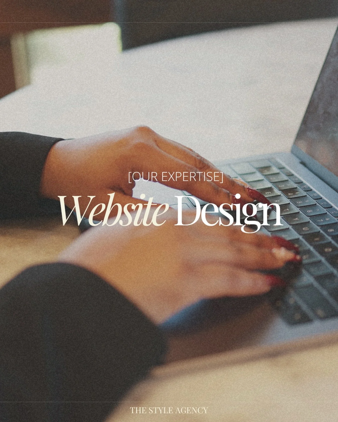 [Our Expertise] Website Design

Your website is the front door to your business.
It&rsquo;s where interest builds trust and trust drives action.

A visually appealing website alone won&rsquo;t convert visitors.

Strategy is what transforms visitors i