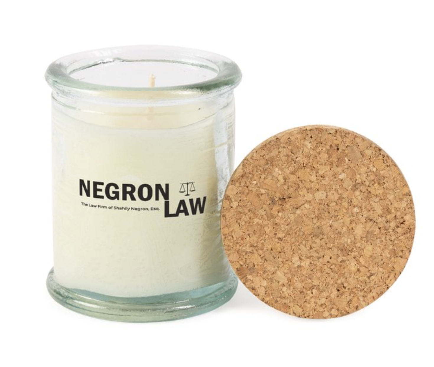 Elegant Soy Candle with Cork Lid