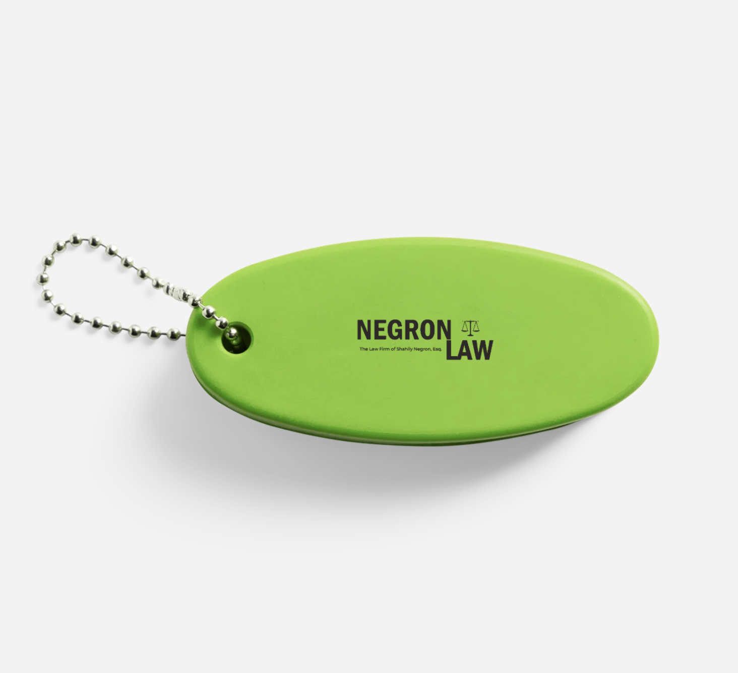 Negron Law Branded Keychain