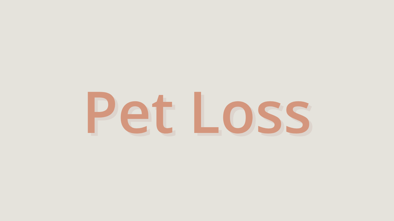 therapy to process the loss of a pet in Illinois