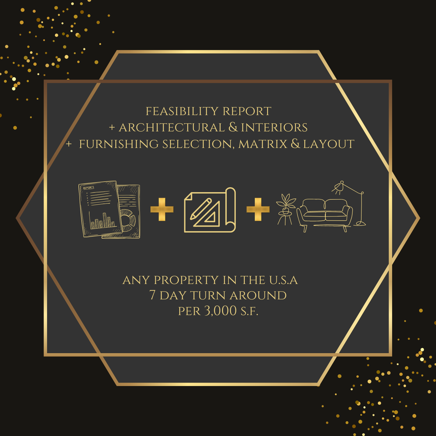 Feasibility + Architecture + Interiors + Furnishing Strategy