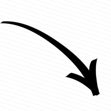 A black arrow pointing down