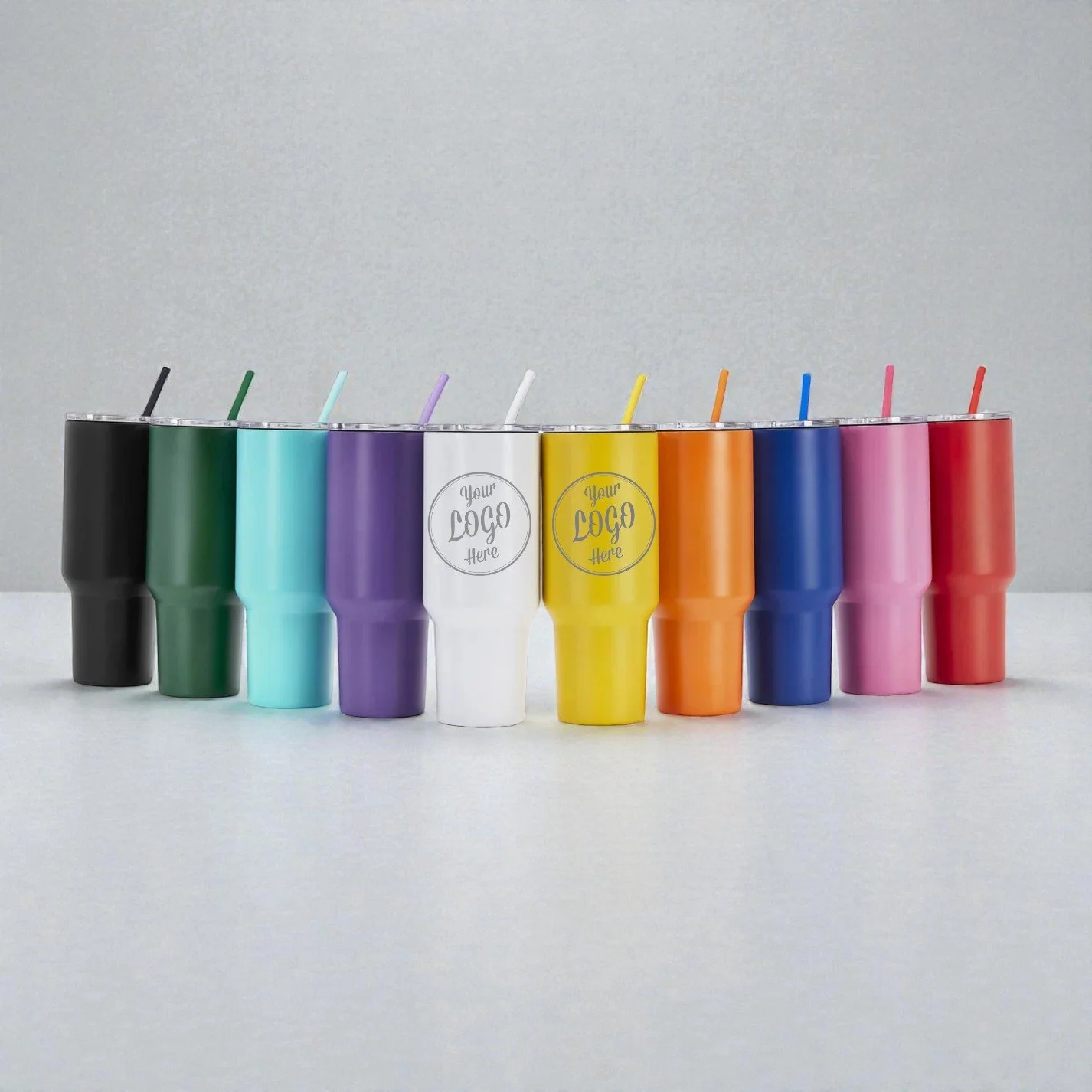 Engraved 40oz Tumbler with lid and optional Handle