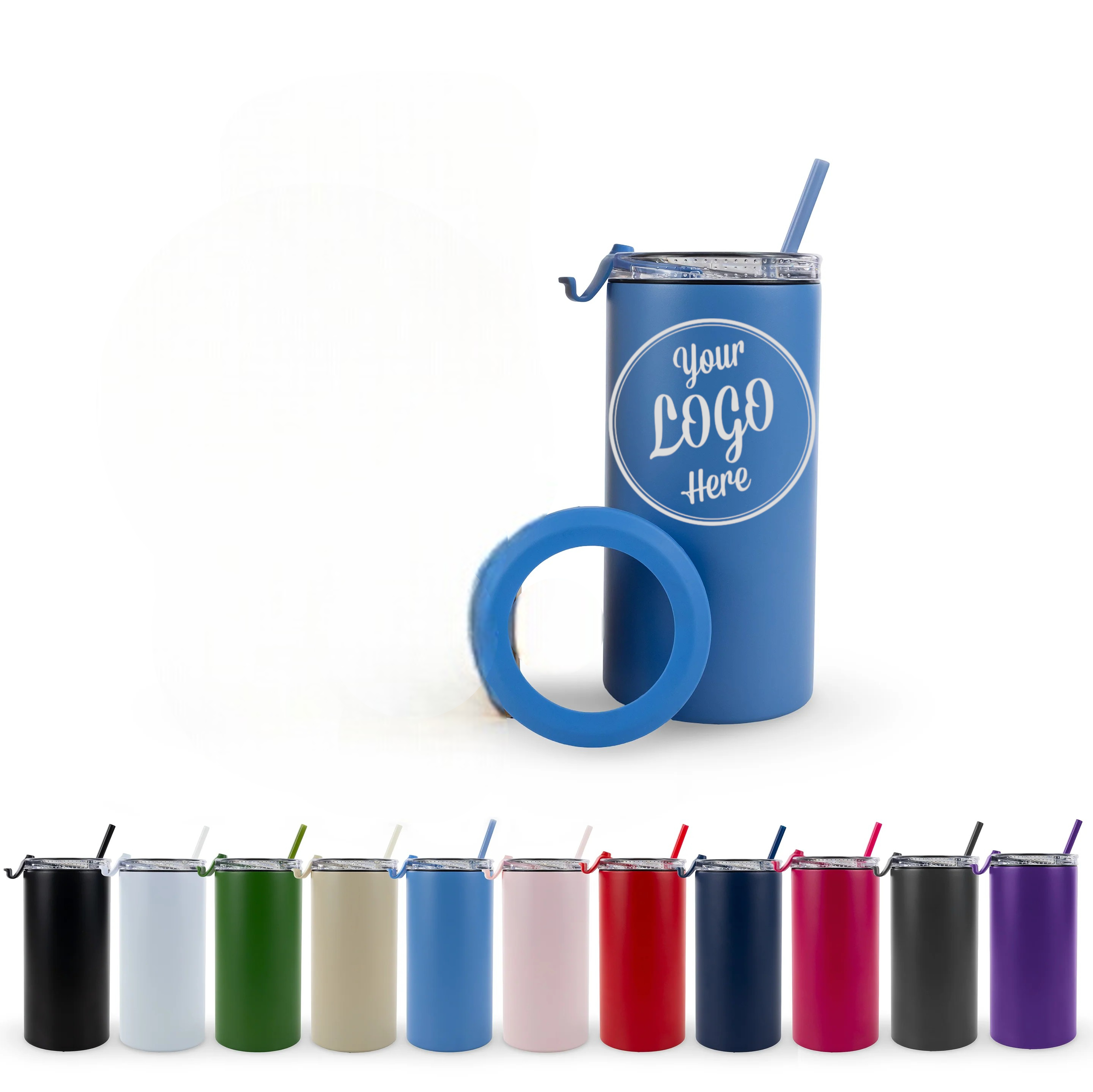 4-in-1 Insulated Can Cooler & Tumbler – Custom Laser Engraved