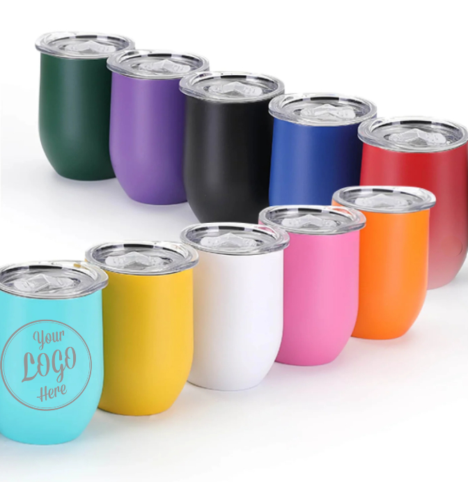 12oz Wine Tumbler – Custom Engraved