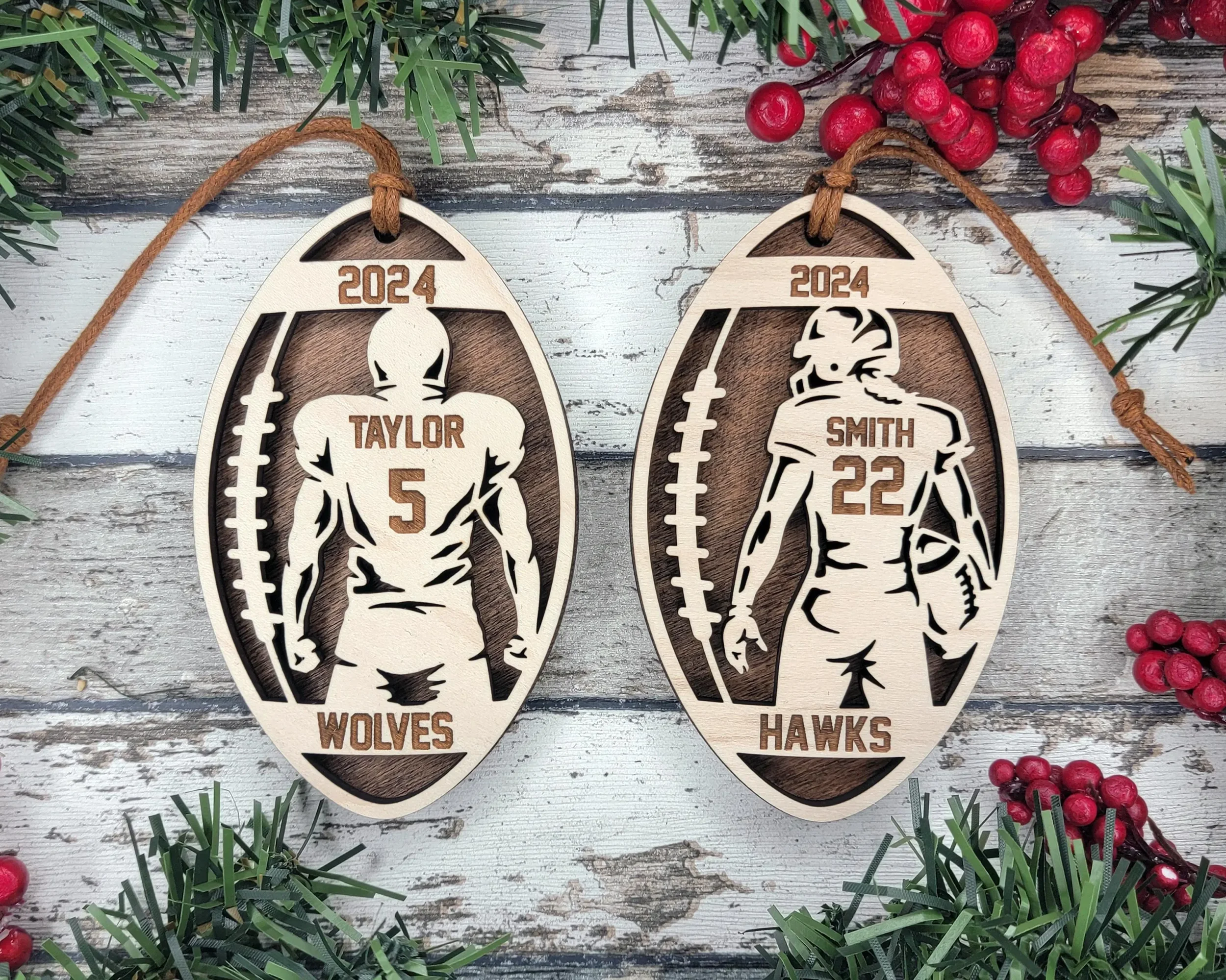 Sports Spotlight Ornaments