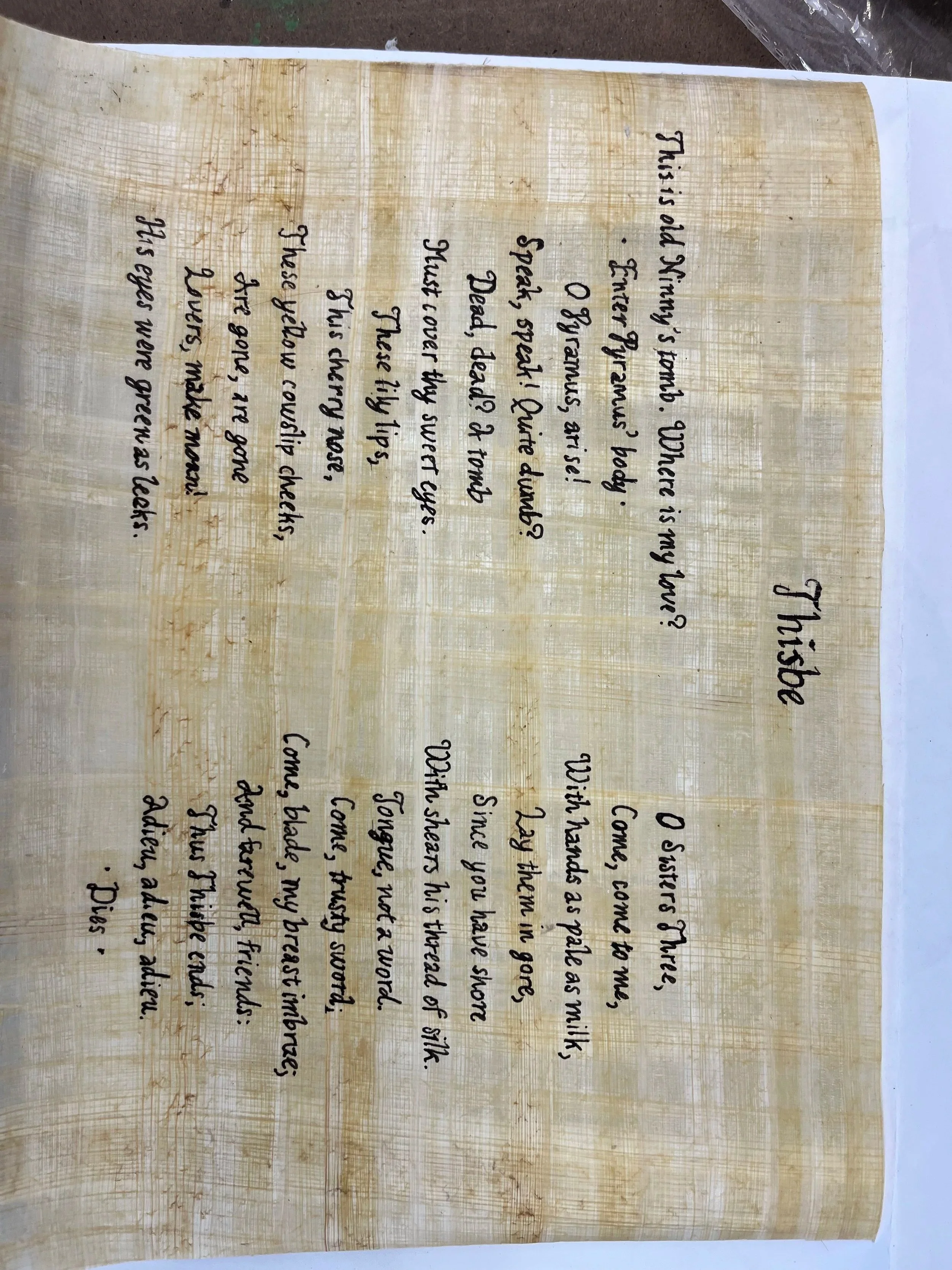 Script Parts