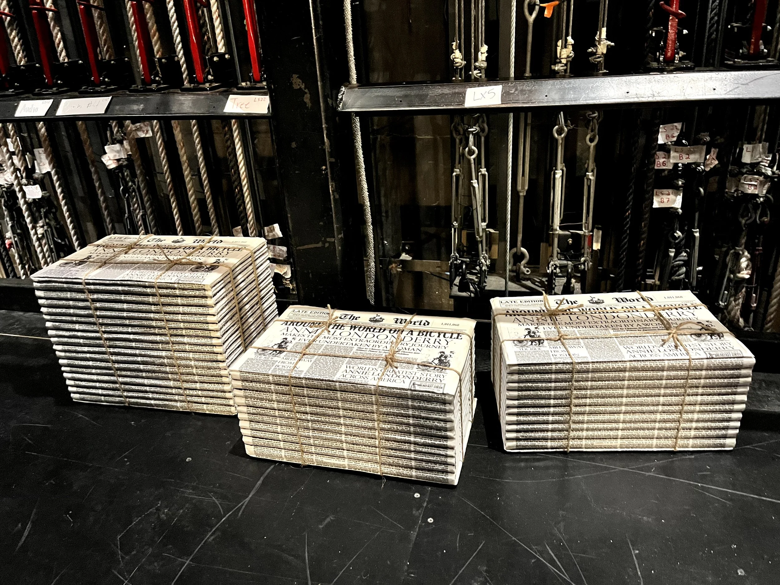 Newspaper Stacks