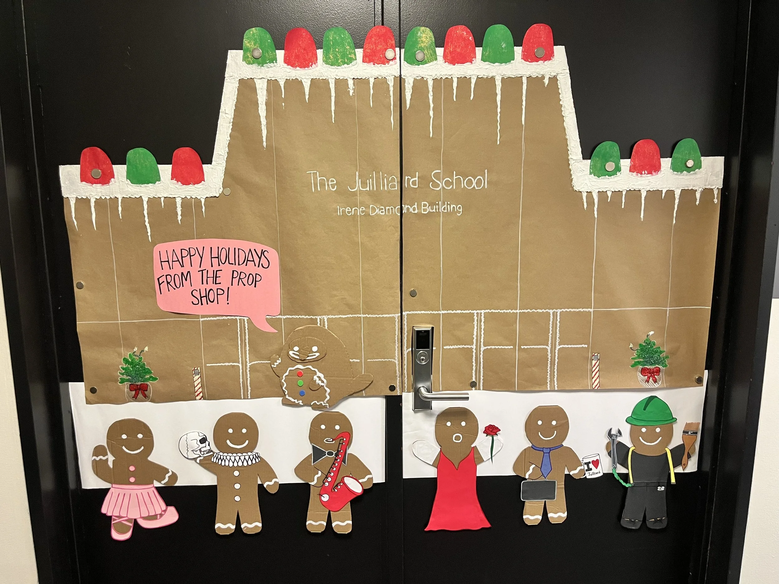 Juilliard Holiday Door Decor