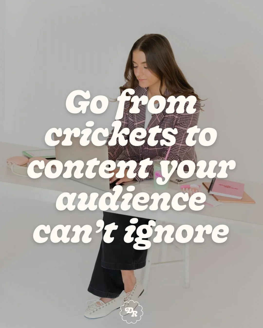 Is your content not landing?

No saves

No DMs

No real connection

It&rsquo;s frustrating because you&rsquo;re showing up, trying, posting, but nothing feels like it&rsquo;s clicking. I know the exact feeling!

What you actually want is content that