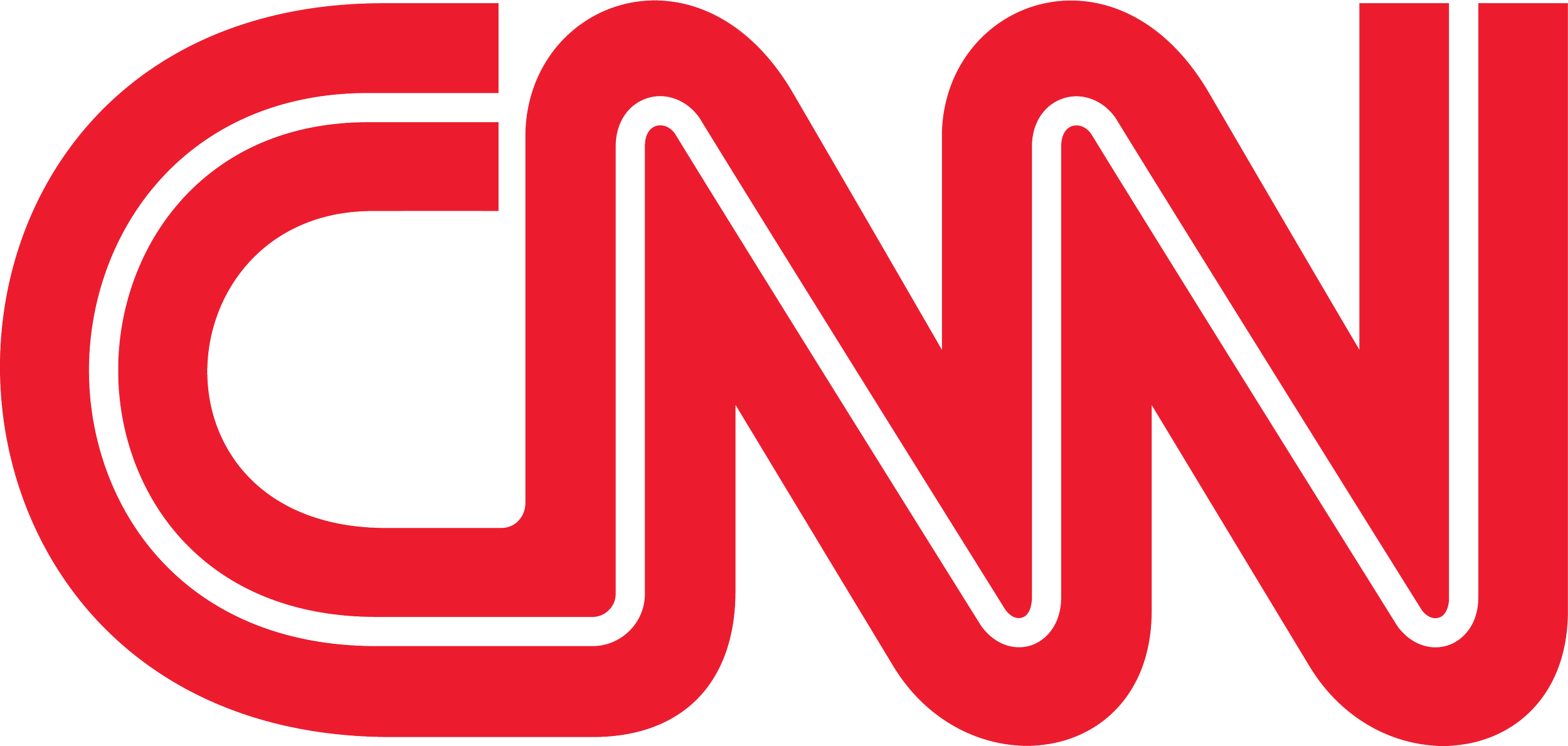 The CNN logo in red and black.