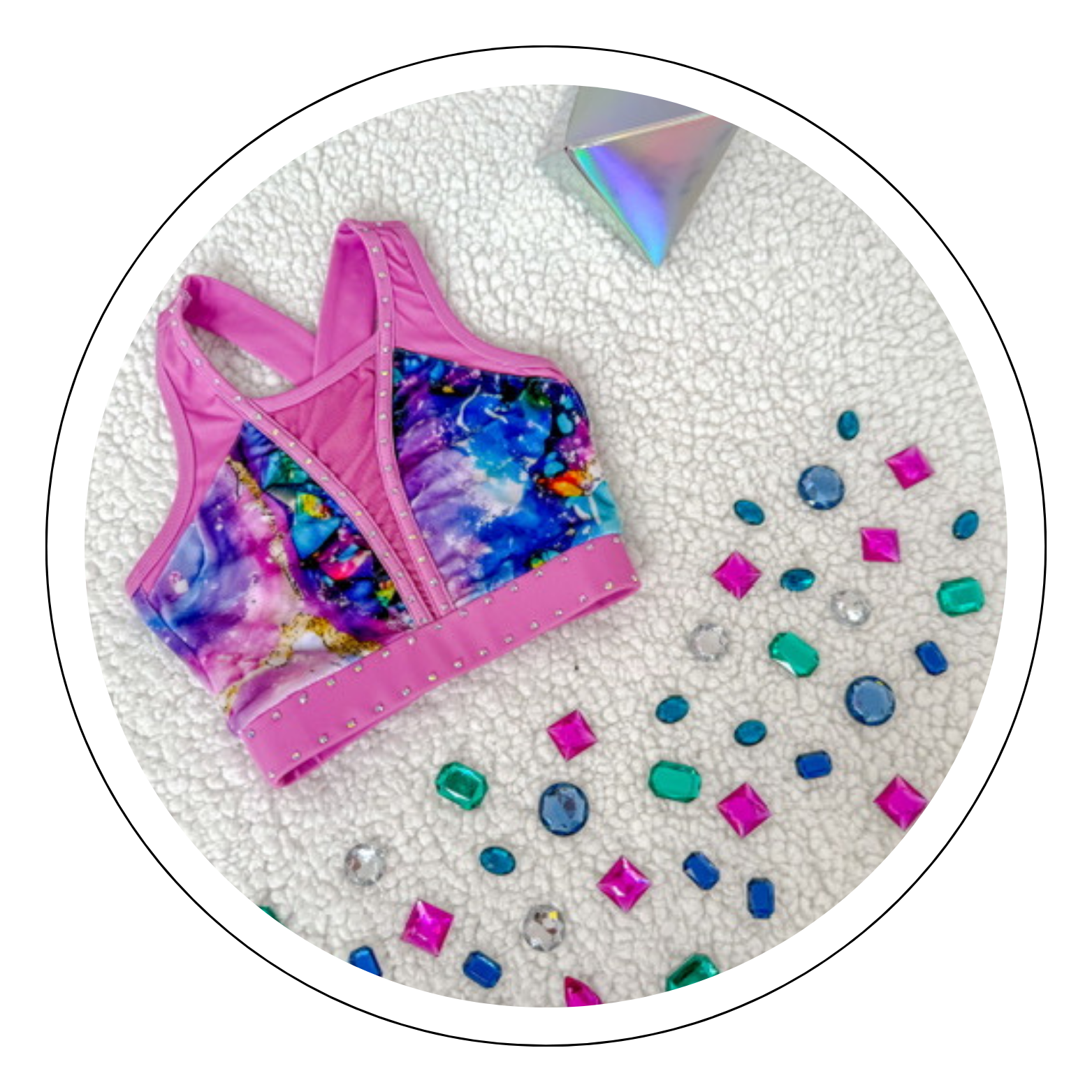 Geode Crop Top