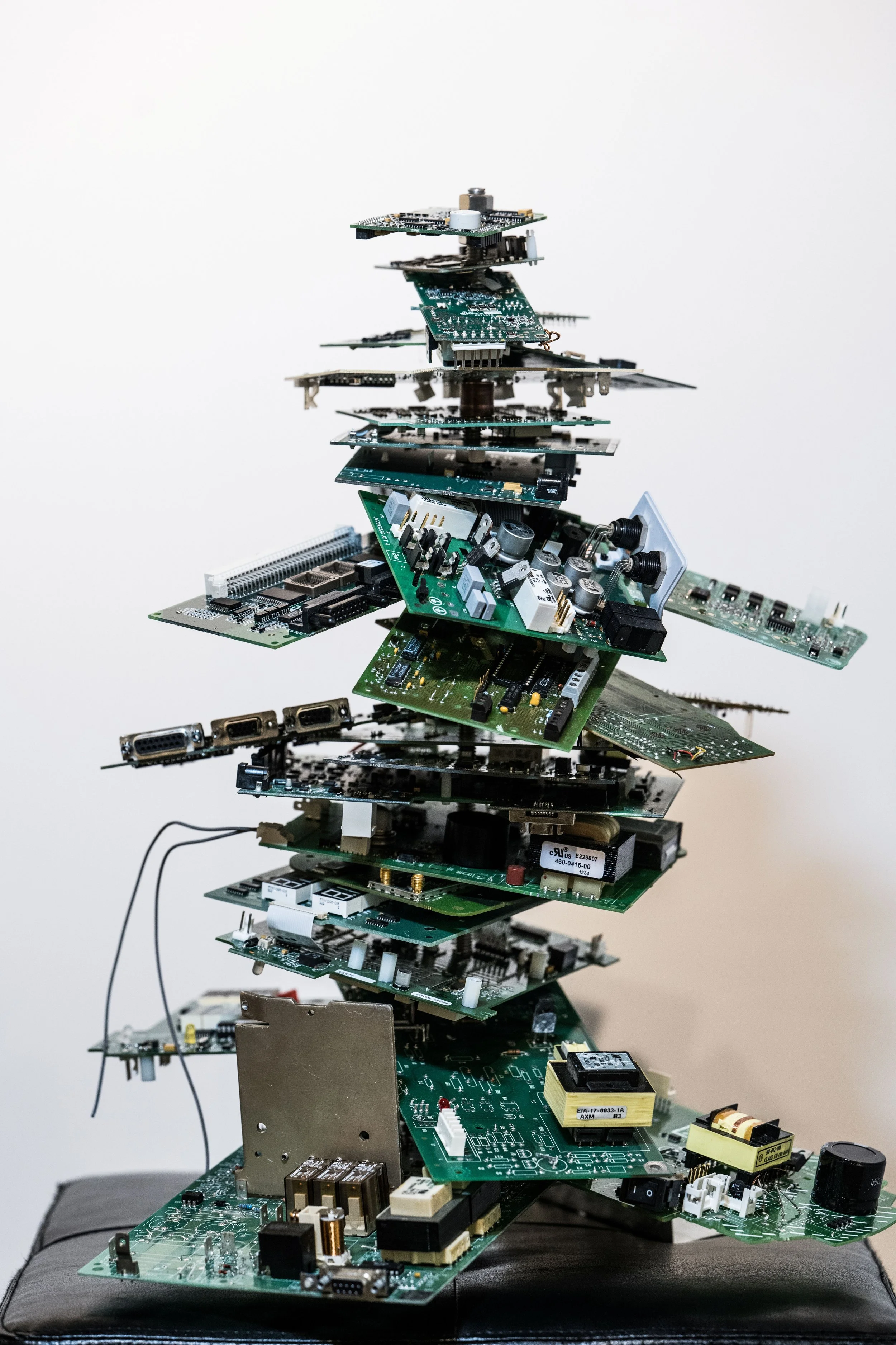 Œuvre éphémère, Reconnexion, Centre Pierre Gobeil, 2022. 
Photo: MB Photographe