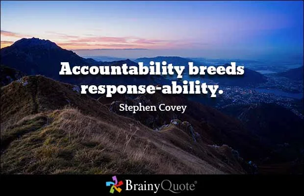 Accountability Trumps Will Power