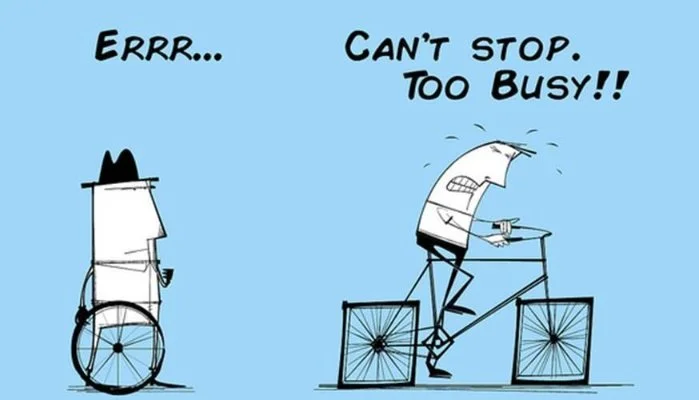 Are we too busy to get work done?