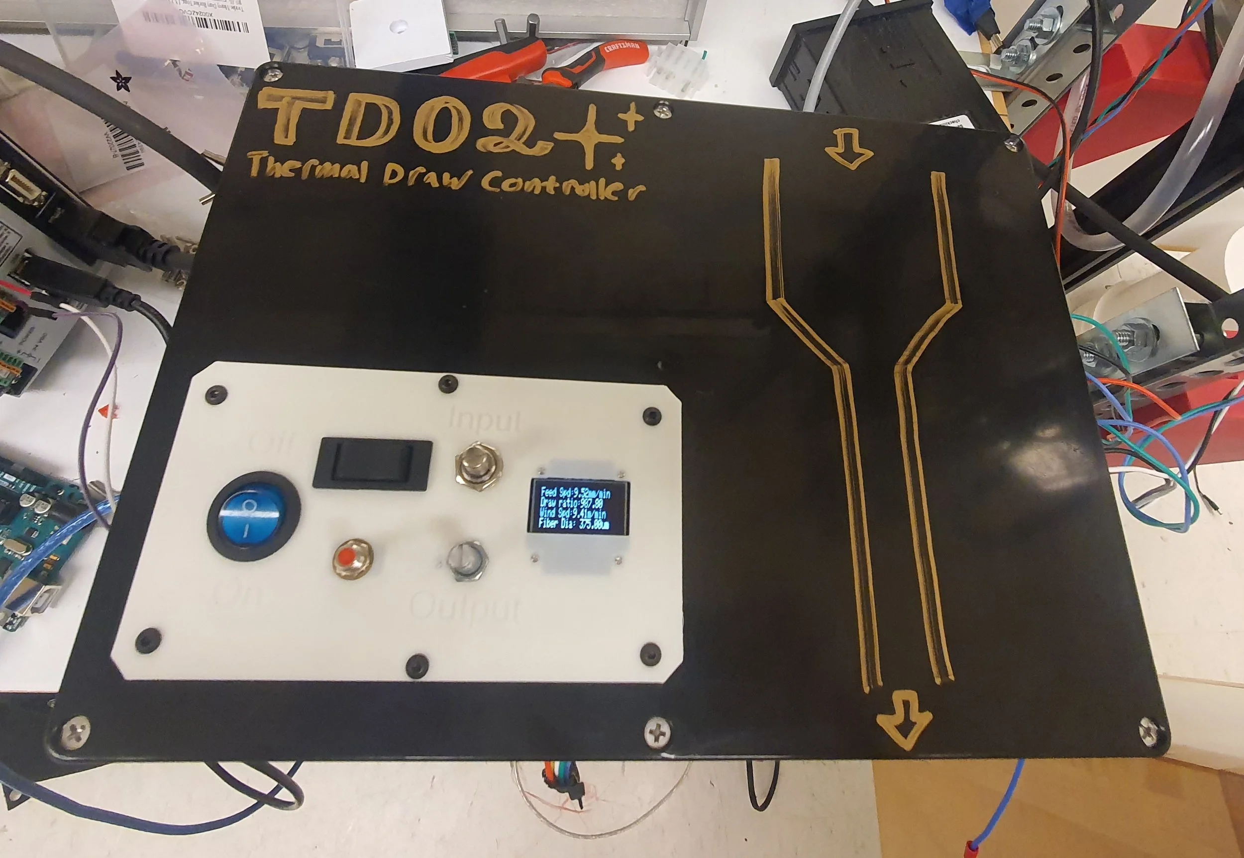 Thermal draw tower controller unit