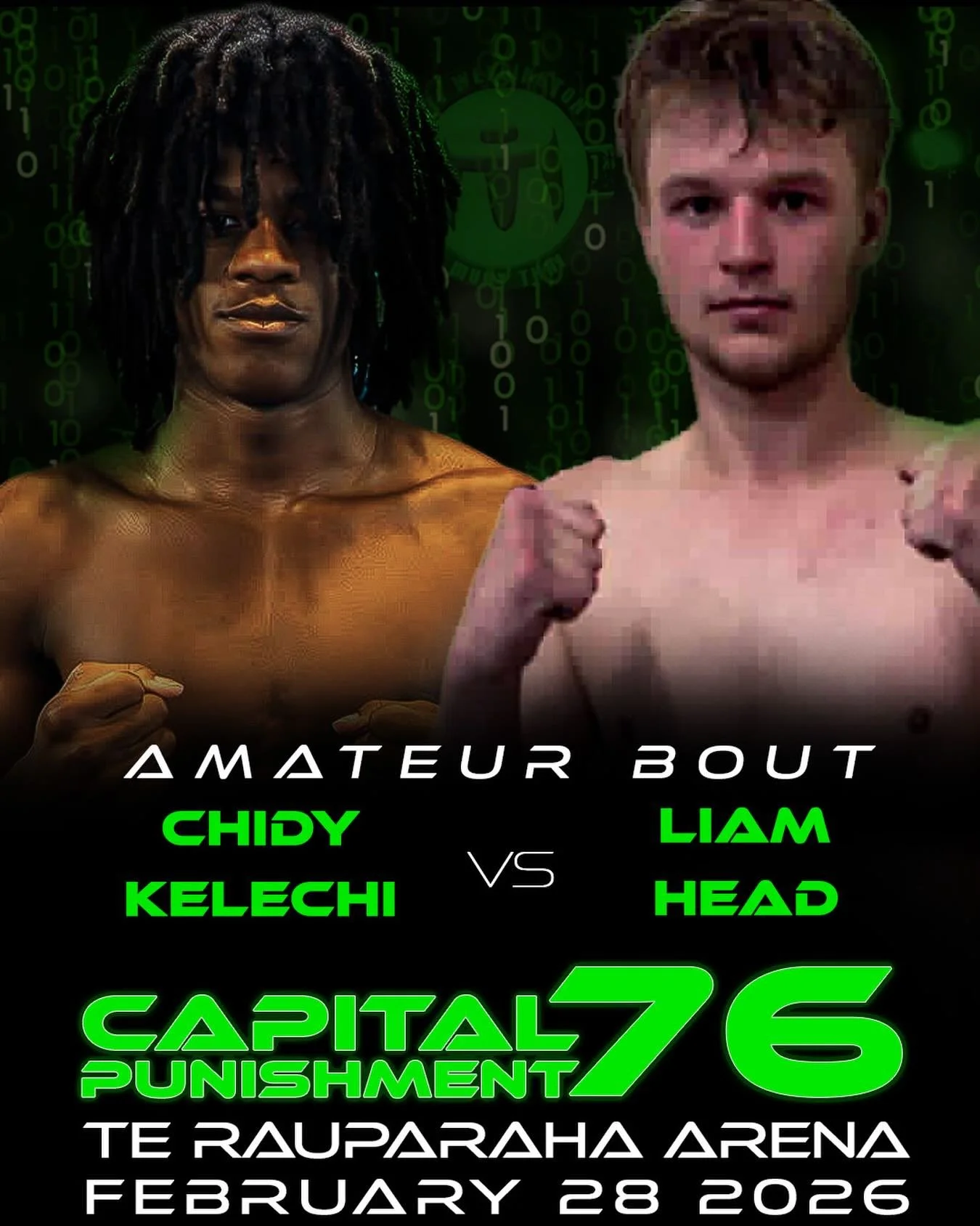Opponent change!
Chidy will now take on Liam Head from @awakingsmuaythai 

Get your tickets now