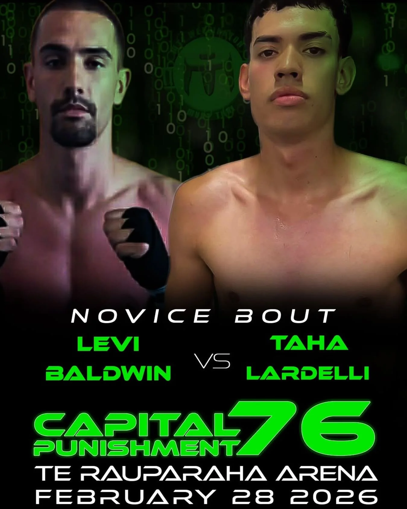 First timers always have the best fights!
Unitys own Levi steps up to take on Oliver MMAs Taha!

Who will come up to the plate? Get your tickets now